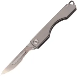 Mini multifunctioneel mes - opvouwbaar - afneembaar mes - titaniumlegeringMultitool & Zakmes