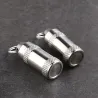 Opbergdoos voor medicijnen / pillen - waterdichte container - met sleutelring - titaniumlegeringSleutelhangers