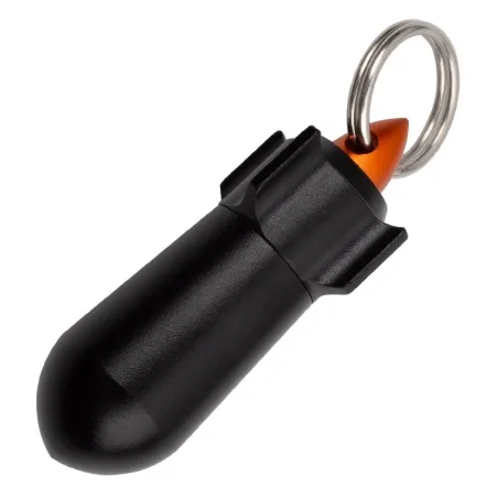 Pillen opbergdoos - waterdichte container - met sleutelring - aluminiumlegeringSleutelhangers