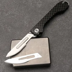 Chirurgisch mes - scalpel - vervangbaar mes - roestvrij staal - nummer 24Multitool & Zakmes