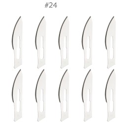 Chirurgisch mes - scalpel - vervangbaar mes - roestvrij staal - nummer 24Multitool & Zakmes