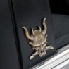 Car / motorcycle sticker - metal emblem - 3D Japanese samuraiStickers