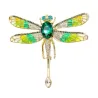 Luxe vintage broche - met kristallen libelleBroches