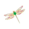 Modieuze kristallen libelbrocheBroches