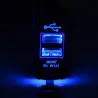 Universal USB dual socket - 3.1V -12V/24V - charging port - LEDChargers