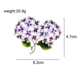 Elegante broche - kersenbloesem bloemBroches