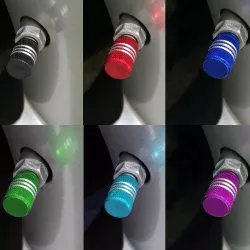 Aluminum tire valves - stripes design - 4 piecesWheel parts