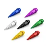 Universal tire valves - aluminum caps - long spike - 4 piecesWheel parts