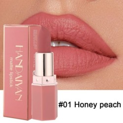 Matte lipstick - waterproof - long lasting - nude - honey peach - umber - plum - pink