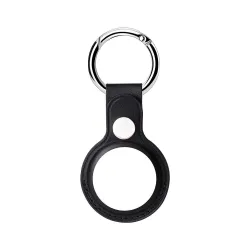 Leren beschermhoes voor Apple Airtags - sleutelhangerSleutelhangers
