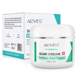 Scar removal cream - stretch marks - acne marks - face / body treatment - 50 ml