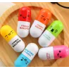 Pill shaped ballpoint pen - 6 piecesPens & Pencils