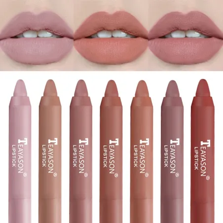 Fluwelen matte lippenstift - potlood - waterdicht - duurzaam - non-stickLippenstiften