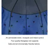 3 in 1 kinderspeelhuis - tent - tunnel - ballenbad - ruimteschipontwerpSpeelgoed