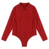 Elegante bodysuits - blouse met lange mouwen - met knopenBlouses & overhemden