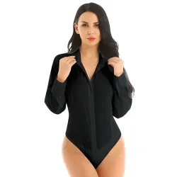 Elegante bodysuits - blouse met lange mouwen - met knopenBlouses & overhemden