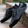 Fashionable men's shoes - loafers - non-slip - genuine leatherShoes