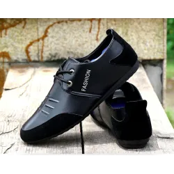 Fashionable men's shoes - loafers - non-slip - genuine leatherShoes