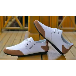 Fashionable men's shoes - loafers - non-slip - genuine leatherShoes