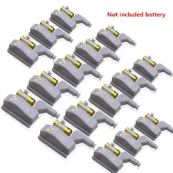 Internal hinge light - wardrobe - cupboard - LED induction lamp - 16 piecesFurniture