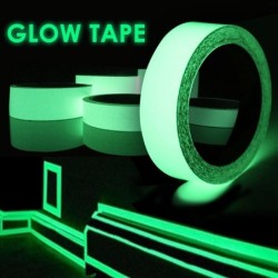 Lichtgevende tape - fluorescerend - waarschuwingstape - auto's - decoratie - kunstLijmen & plakbanden