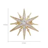 Luxe stervormige broche - zirkoniaBroches
