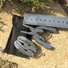 Mini opvouwbare multitool - tang - schroevendraaier - sleutelhanger - roestvrij staalMultitool & Zakmes