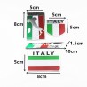Italiaanse vlag - Italië metalen embleem - autostickerStickers