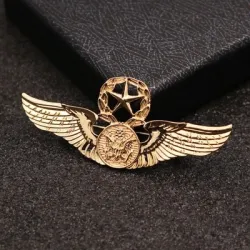 Modieuze broche - speld - Europees/Amerikaans design - dubbelkoppige adelaarBroches