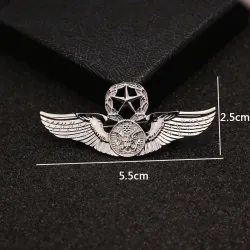 Modieuze broche - speld - Europees/Amerikaans design - dubbelkoppige adelaarBroches