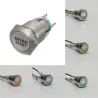 12V - 19mm - metal switch - LED - on-off engine start - ignition push button switchSwitches