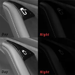 Car door open button exit sticker - for Tesla Model 3 - 8 piecesStickers