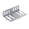 2 Din autoradio - MP5 - montageframe kit - 2 beugels - 4 schroevenInstallatie