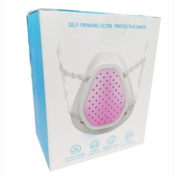 Silicone face mask - 4-layer composite self-priming filter - reusable - dust-proof - anti-bacterialMouth masks