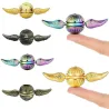 Hand fidget spinner - metal anti-stress toy - golden snitch - angel wingsFidget Spinner