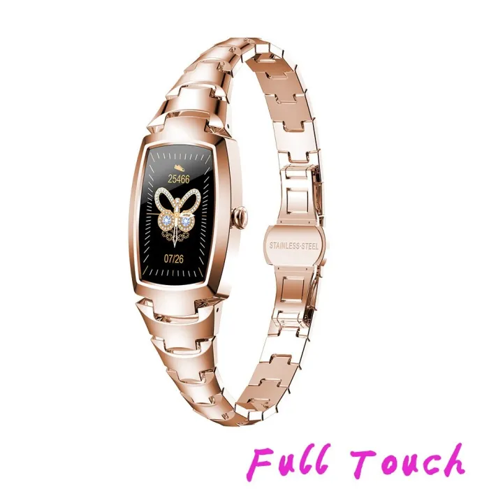 H8 Pro Smart Watch - full touch - hartslag - bloeddruk - fitnesstracker - waterdichtHorloges