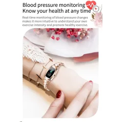 H8 Pro Smart Watch - full touch - hartslag - bloeddruk - fitnesstracker - waterdichtHorloges