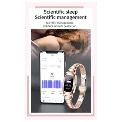 H8 Pro Smart Watch - full touch - hartslag - bloeddruk - fitnesstracker - waterdichtHorloges