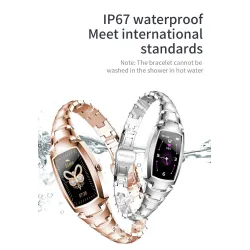 H8 Pro Smart Watch - full touch - hartslag - bloeddruk - fitnesstracker - waterdichtHorloges