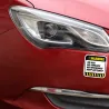 Warning! No ABS No airbags No Insurance - funny car sticker - 8.5 cm * 8.5 cm - 2 piecesStickers