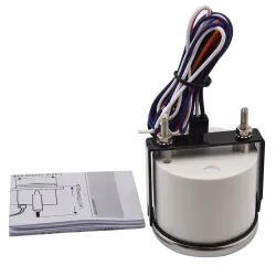 Universele alarmmeter - Volt - oliedruk - watertemperatuur - CHK ENG - 4 LED - 52mm 9~32 VInstrumenten