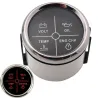 Universele alarmmeter - Volt - oliedruk - watertemperatuur - CHK ENG - 4 LED - 52mm 9~32 VInstrumenten