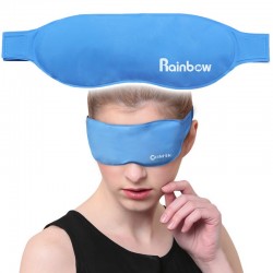 Gel eye-mask - cooling & antipyretics therapy - hot & cold sleeping mask