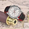 PAGANI DESIGN - luxe quartz horloge met leren bandHorloges