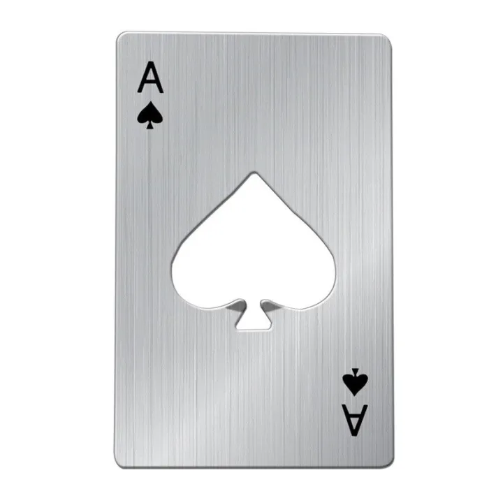 Ace card - aluminium flesopener - creditcard formaatBar producten