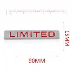 LIMITED - metalen embleem - badge - autostickerStickers