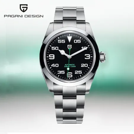 PAGANI DESIGN - mechanisch / automatisch herenhorloge - saffierglas - waterdicht - roestvrij staalHorloges