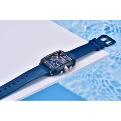 PAGANI DESIGN - sport herenhorloge - Quartz - waterdicht - roestvrij staal - skeleton racing seriesHorloges