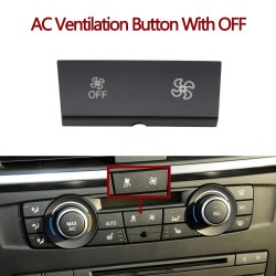 Auto dashboard knoppen - airconditioning - ventilatie controle - AC knop - voor BMW 1 3 X1 X3Interieur onderdelen