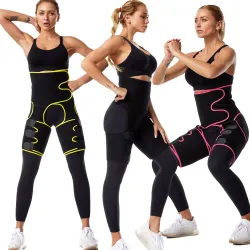 3 in 1 afslankriem - trainingskorset - taille / dijen / billentrainerMassage